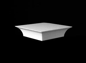 Square Cake Pedestal Separator (Half)