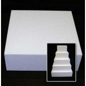 Square Cake Dummy - Sizes 4" through 13"